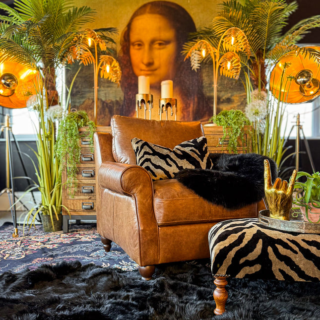 Benji Armchair in Leather
