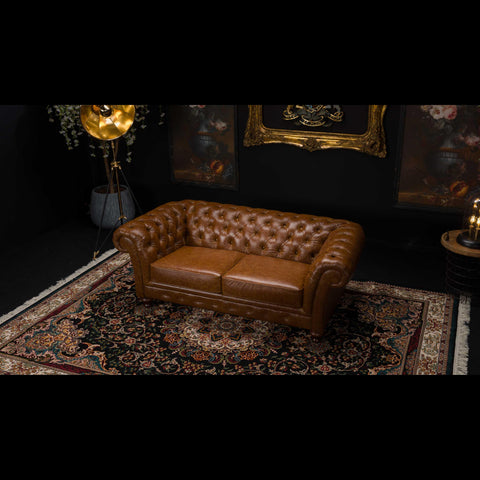 Bertie Chesterfield 2 Seater Sofa