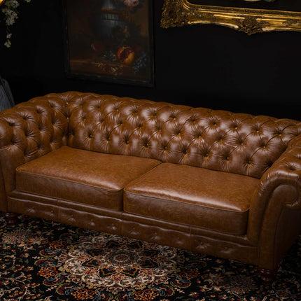 Bertie Chesterfield 3 Seater Sofa