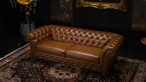 Bertie Chesterfield 3 Seater Sofa