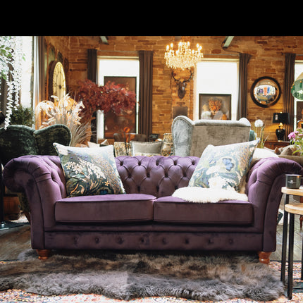 Bertie Chesterfield 2 Seater Sofa