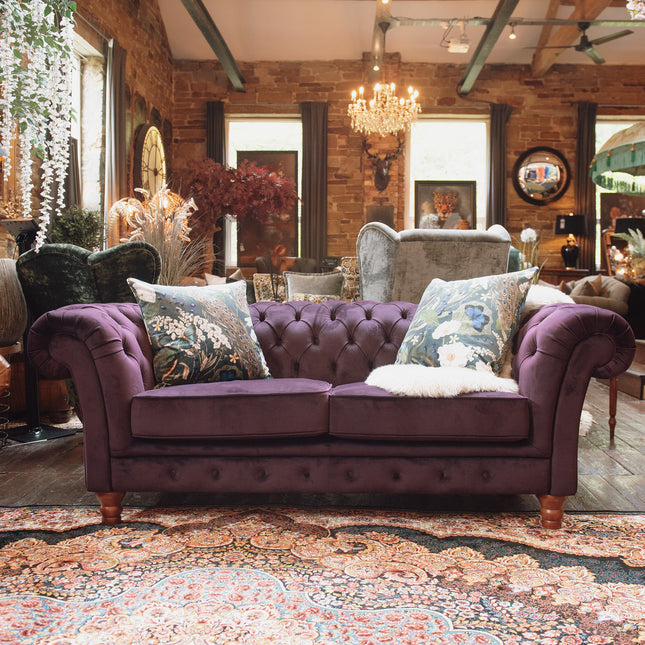 Bertie Chesterfield 2 Seater Sofa