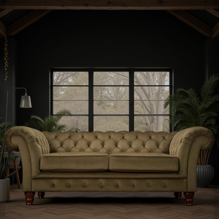 Bertie Chesterfield in Plush Velvet