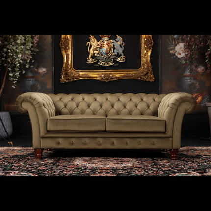 Bertie Chesterfield 2 Seater Sofa