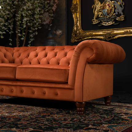 Bertie Chesterfield 2 Seater Sofa