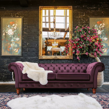 Bertie Chesterfield in Plush Velvet