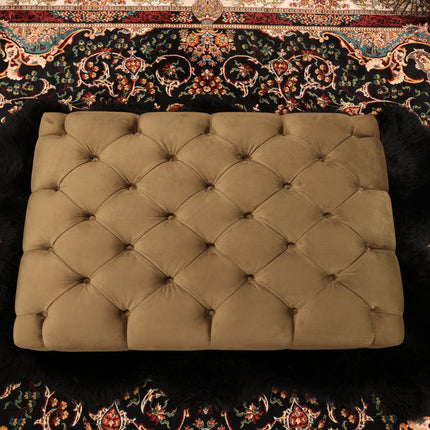 Bertie Chesterfield Footstool