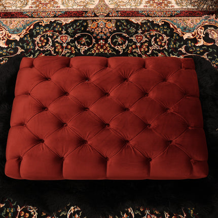 Bertie Chesterfield Footstool