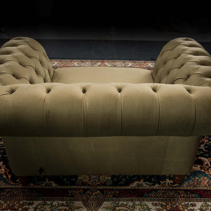 Bertie Chesterfield Snuggler Sofa