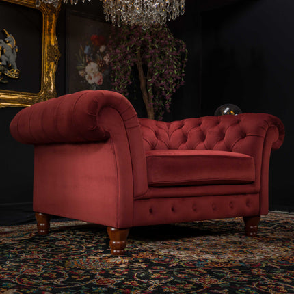 Bertie Chesterfield in Plush Velvet