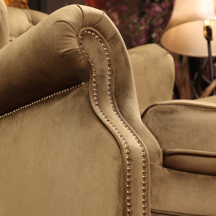 Bertie Chesterfield Wing Chair