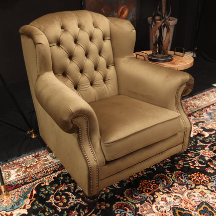 Bertie Chesterfield Wing Chair