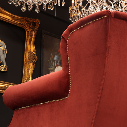 Bertie Chesterfield Wing Chair