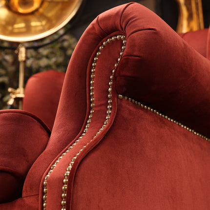 Bertie Chesterfield Wing Chair