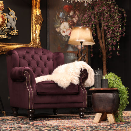 Bertie Chesterfield Wing Chair