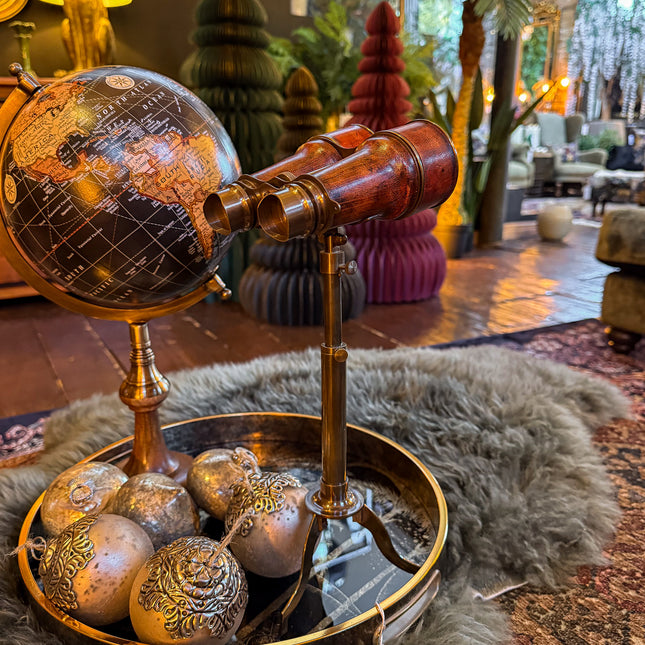 Binoculars On A Stand