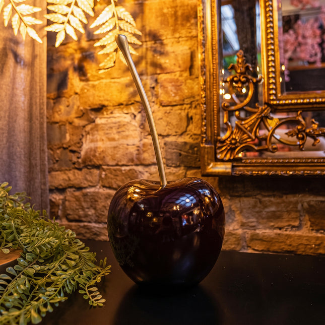 Black & Gold Cherry Small Sculpture