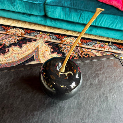 Black & Gold Cherry Small Sculpture