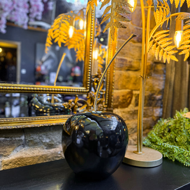 Black & Gold Cherry Medium Sculpture