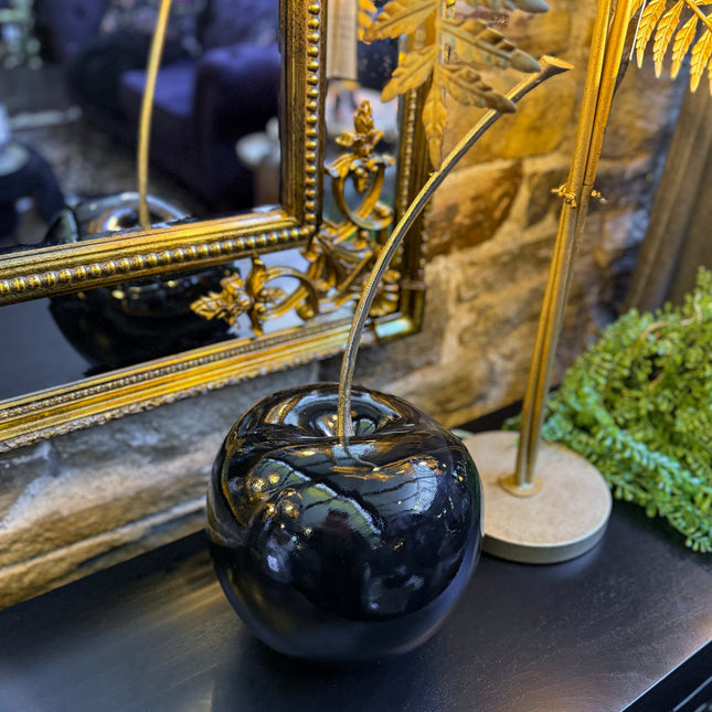 Black & Gold Cherry Medium Sculpture