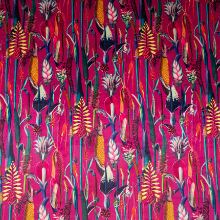 Borneo Hot Pink Fabric - Clearance