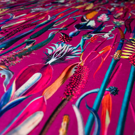 Borneo Hot Pink Fabric - Clearance