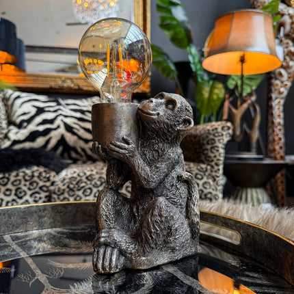 Bright Idea Monkey Lamp