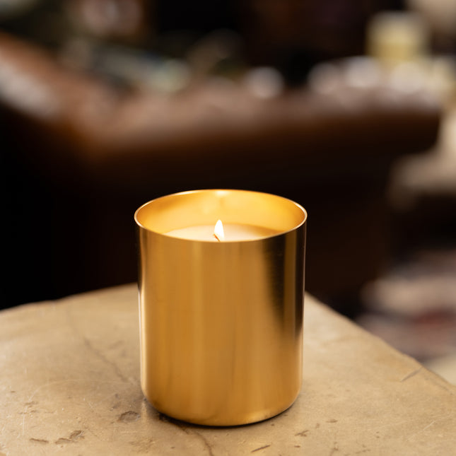 Bronze Candle - White Sandalwood - Clearance