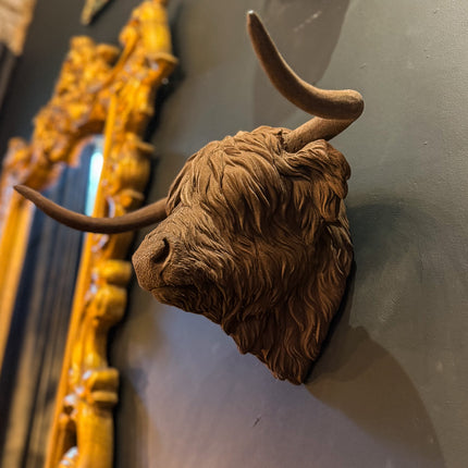 Brown Cow Head