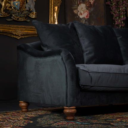 Bugsby 3 Seater Sofa Velvet