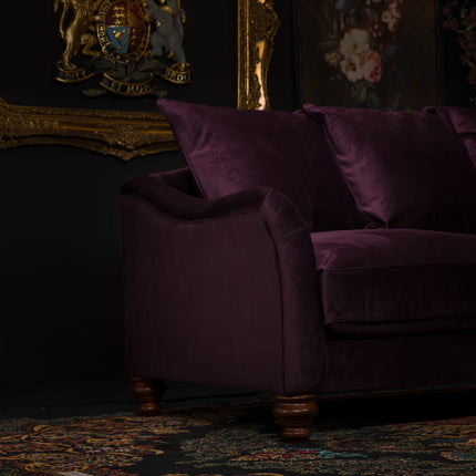 Bugsby 3 Seater Sofa Velvet