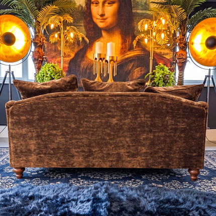 Bugsby 3 Seater in Sunshine Bronze Velvet