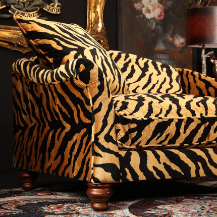Bugsby 4 Seater Sofa in Zebra Gold - Clearance Verb
