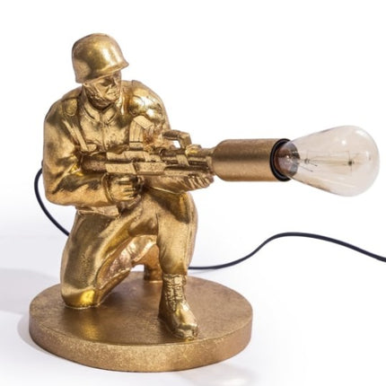 Antique Toy Soldier Table Lamp