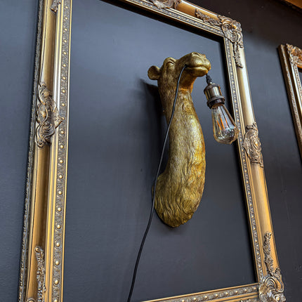 Camel Head Wall Sconce Light