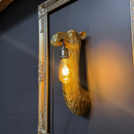 Camel Head Wall Sconce Light