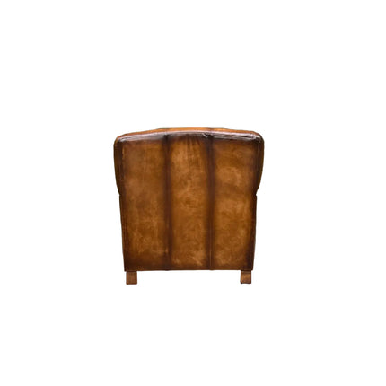 Cavendish Chesterfield in Hand Antiqued Buffalo Leather - Factory Seconds