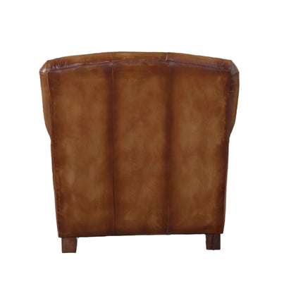 Cavendish Chesterfield in Hand Antiqued Buffalo Leather - New