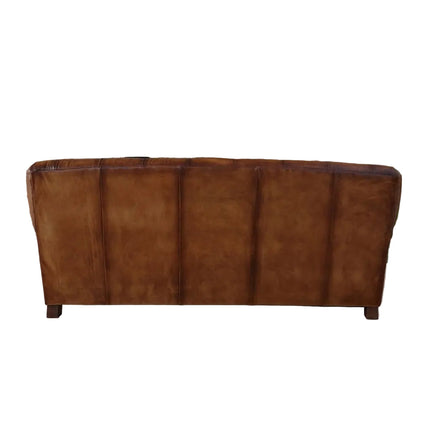 Cavendish Chesterfield in Hand Antiqued Buffalo Leather - New