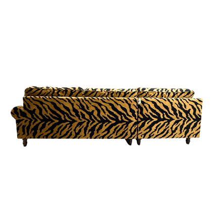 Dopamine in Zebra Gold Velvet