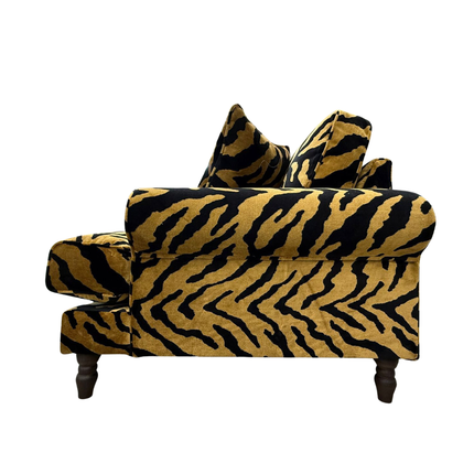 Dopamine in Zebra Gold Velvet