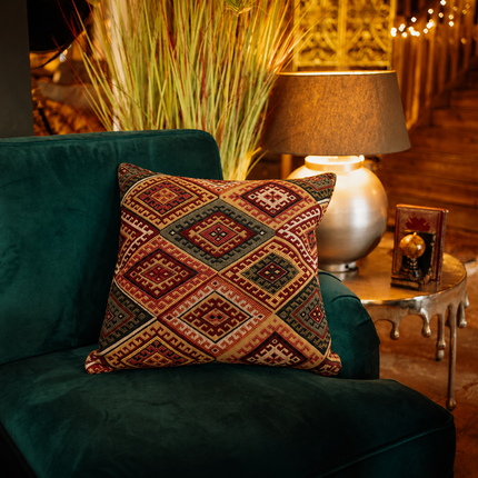 Cushion Limited Edition in Aztec Woven Feather Filled - Clearance