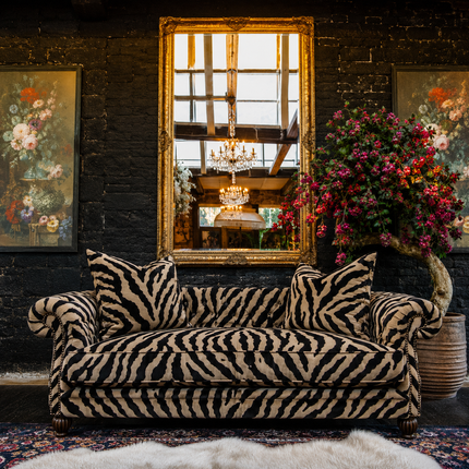 Fairfax in Animal Velvet