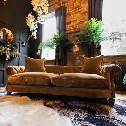 Fairfax in Opulence Bronze Velvet - New