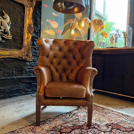 Chessington Chesterfield Wingback Armchair