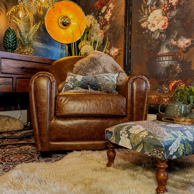 Esly Cigar Accent Chair