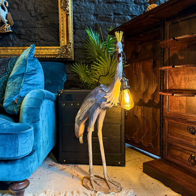 Crane Table Lamp