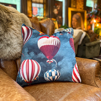 Cushion Limited Edition in Hot Air Balloon Feather Filled - Clearance