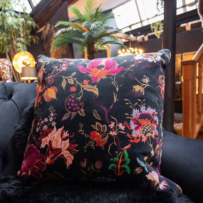 Cushion Scatter in Fantasia Floral Feather Filled - Large Clearance