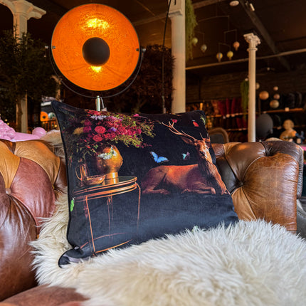 Cushion Scatter in Royal Stag Velvet (Feather Filled) - 60 x 60cm